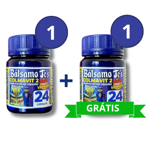 Kit Bálsamo Je's Colmavit 2: pague 1 e leve 2 frascos